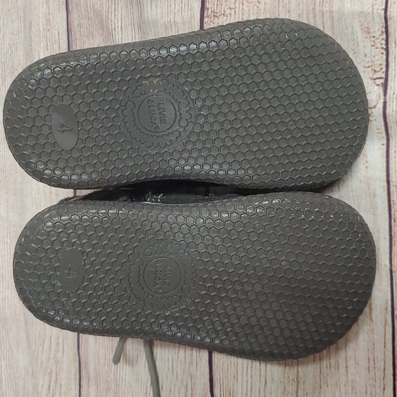 Livie &Luca Boys Toro Boot Grey GUC Size 4 - Picture 2 of 4